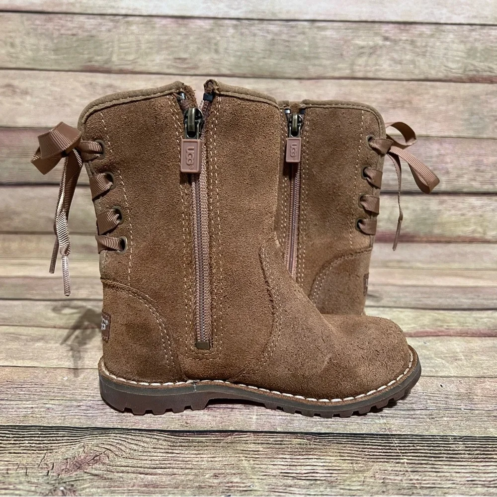 Ugg Brown Suede Corene Winter Boots